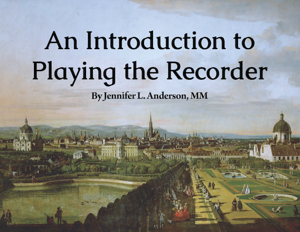Introduction to Playing the Recorder book cover